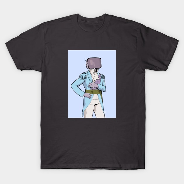 Prince Robot T-Shirt by Elisamakesart